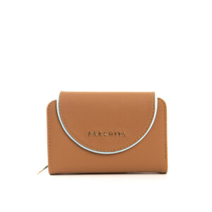 Billetera Becca Miel x Celeste