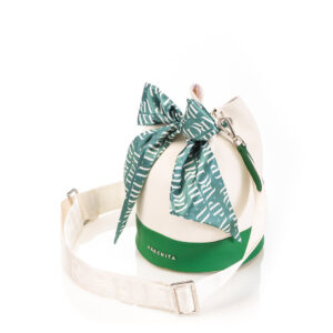 Cartera Vilma Ivory x verde antioquia