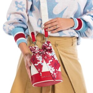 Cartera Vilma Ivory x Cherry