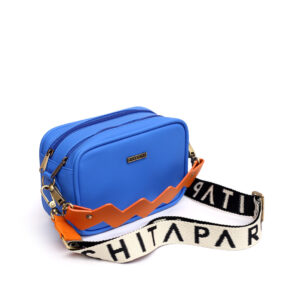 Bandolera Dalia Azul Zafiro