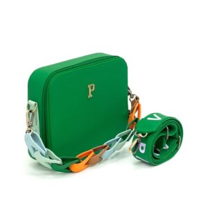 Cartera Flora Verde