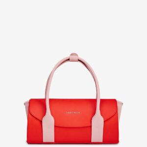 Cartera Charlotte Rojo x Rosado